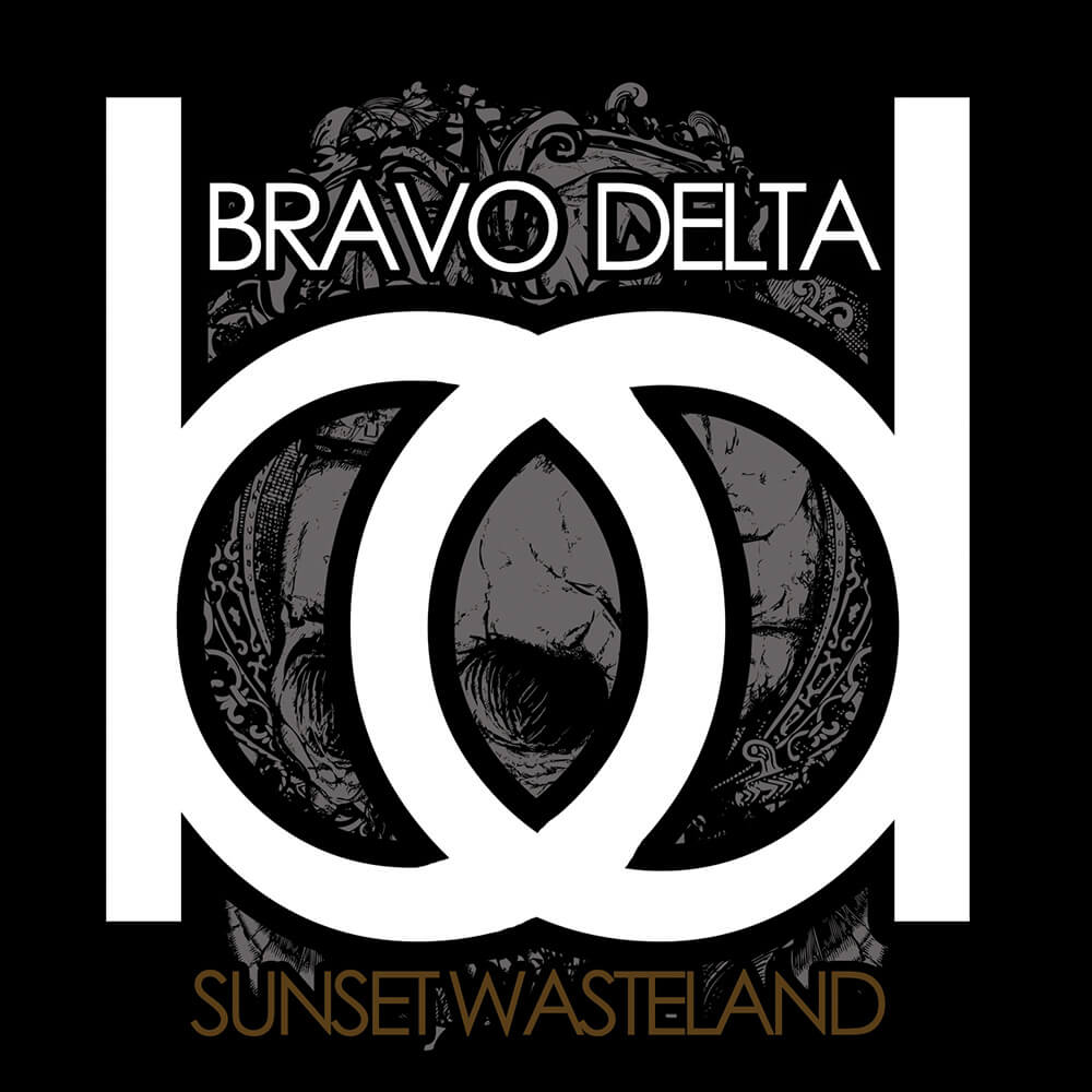 Sunset Wasteland album cover by Bravo Delta
